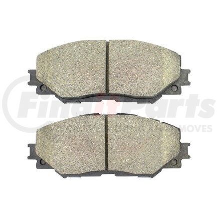 1000-1210C by MPA ELECTRICAL - Quality-Built Disc Brake Pad Set - Ceramic