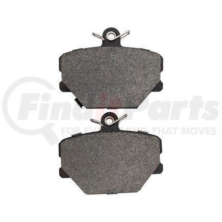 1000-1252M by MPA ELECTRICAL - Quality-Built Disc Brake Pad Set - Semi-Metallic