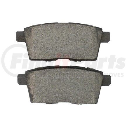 1000-1259M by MPA ELECTRICAL - Quality-Built Disc Brake Pad Set - Semi-Metallic