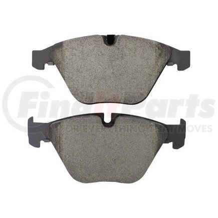 1000-1260M by MPA ELECTRICAL - Quality-Built Disc Brake Pad Set - Semi-Metallic