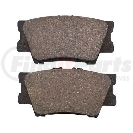 1000-1212C by MPA ELECTRICAL - Quality-Built Disc Brake Pad Set - Ceramic