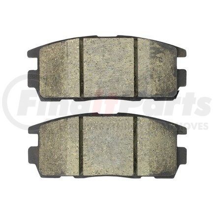 1000-1275C by MPA ELECTRICAL - Quality-Built Disc Brake Pad Set - Ceramic