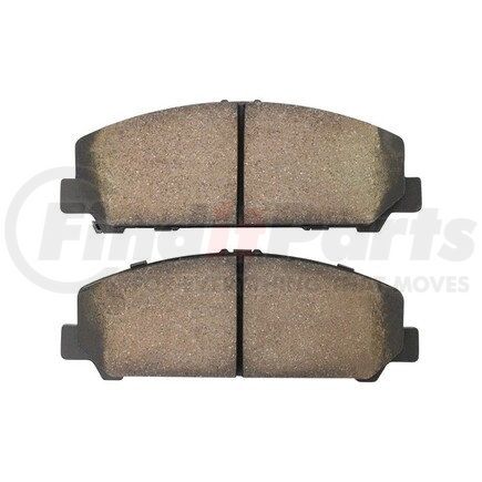 1000-1286C by MPA ELECTRICAL - Quality-Built Disc Brake Pad Set - Ceramic