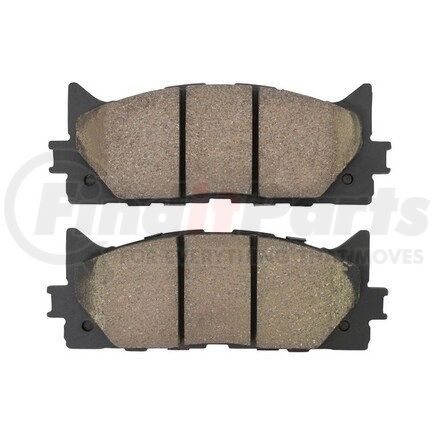 1000-1293C by MPA ELECTRICAL - Quality-Built Disc Brake Pad Set - Ceramic