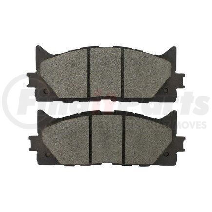 1000-1293M by MPA ELECTRICAL - Quality-Built Disc Brake Pad Set - Semi-Metallic