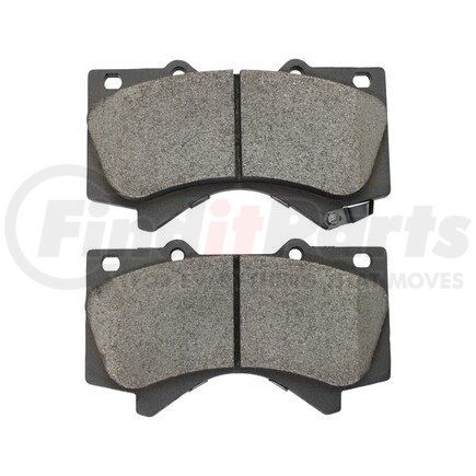 1000-1303M by MPA ELECTRICAL - Quality-Built Disc Brake Pad Set - Semi-Metallic