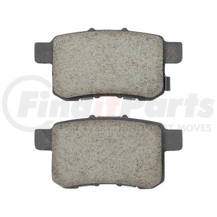 1000-1336M by MPA ELECTRICAL - Quality-Built Disc Brake Pad Set - Semi-Metallic