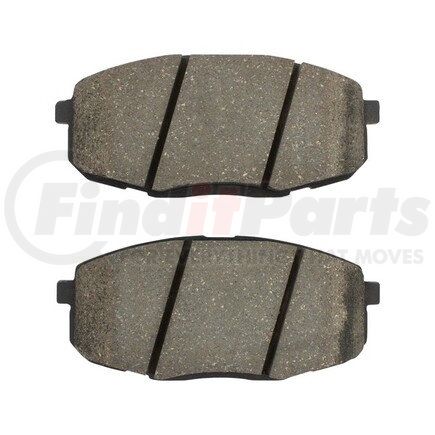 1000-1397C by MPA ELECTRICAL - Quality-Built Disc Brake Pad Set - Ceramic