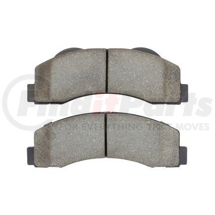 1000-1414M by MPA ELECTRICAL - Quality-Built Disc Brake Pad Set - Semi-Metallic