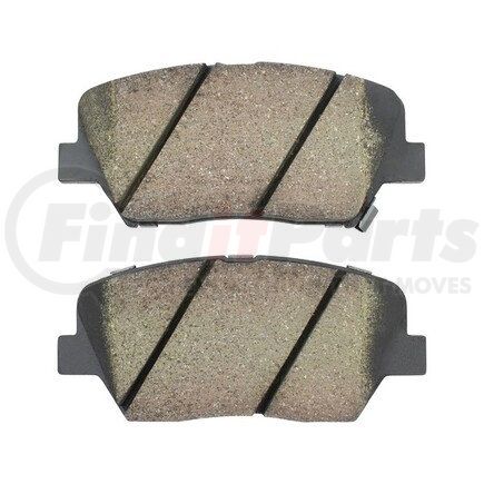 1000-1432C by MPA ELECTRICAL - Quality-Built Disc Brake Pad Set - Ceramic