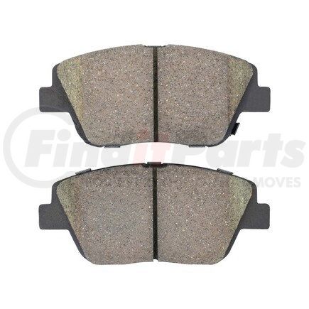 1000-1444C by MPA ELECTRICAL - Quality-Built Disc Brake Pad Set - Ceramic