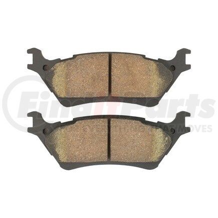 1000-1602C by MPA ELECTRICAL - Quality-Built Disc Brake Pad Set - Ceramic