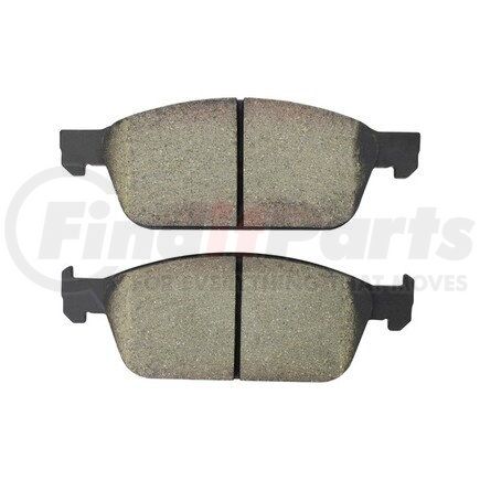 1000-1645C by MPA ELECTRICAL - Quality-Built Disc Brake Pad Set - Ceramic