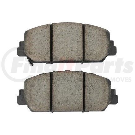 1000-1697M by MPA ELECTRICAL - Quality-Built Disc Brake Pad Set - Semi-Metallic