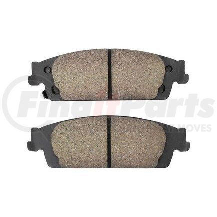 1000-1707C by MPA ELECTRICAL - Quality-Built Disc Brake Pad Set - Ceramic