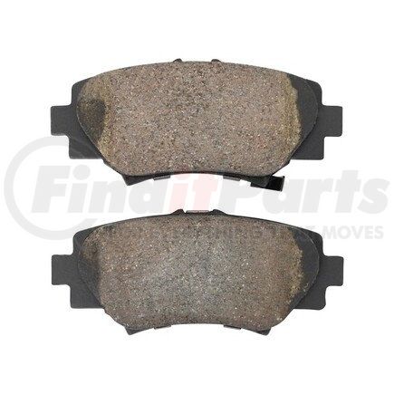 1000-1729C by MPA ELECTRICAL - Quality-Built Disc Brake Pad Set - Ceramic