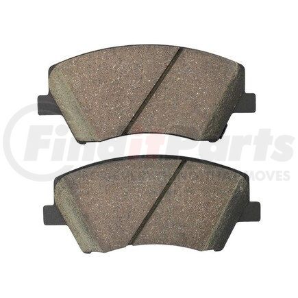 1000-1912C by MPA ELECTRICAL - Quality-Built Disc Brake Pad Set - Ceramic