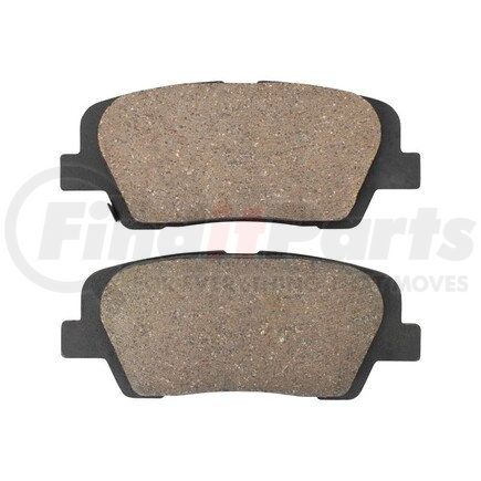 1000-1916C by MPA ELECTRICAL - Quality-Built Disc Brake Pad Set - Ceramic