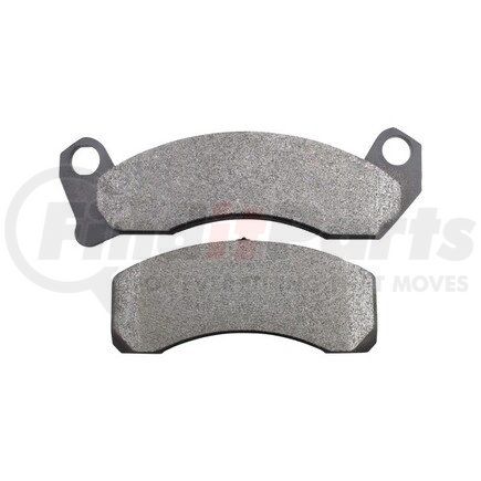 1001-0499M by MPA ELECTRICAL - Quality-Built Premium Disc Brake Pad Set - Semi-Metallic, with Hardware