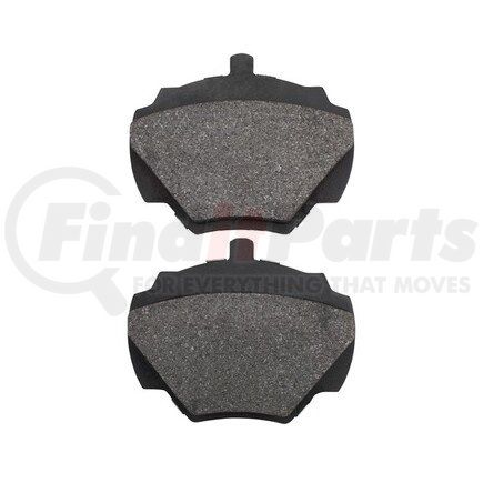 1001-0518AM by MPA ELECTRICAL - Quality-Built Premium Semi-Metallic Brake Pads w/ Hardware