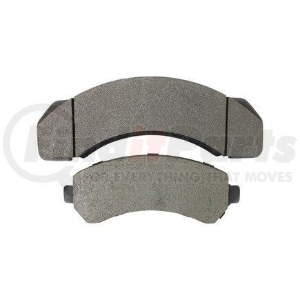 1001-0717M by MPA ELECTRICAL - Quality-Built Disc Brake Pad Set - Premium, Semi-Metallic