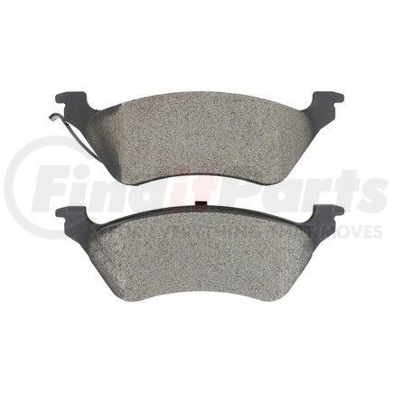 1001-0858C by MPA ELECTRICAL - Quality-Built Disc Brake Pad Set - Premium, Ceramic