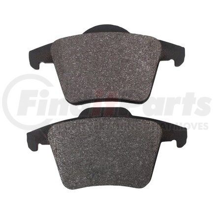 1001-0980M by MPA ELECTRICAL - Quality-Built Premium Semi-Metallic Brake Pads w/ Hardware