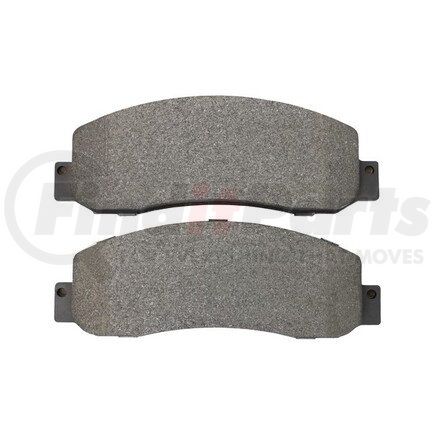 1001-1069M by MPA ELECTRICAL - Quality-Built Premium Disc Brake Pad Set - Semi-Metallic, with Hardware