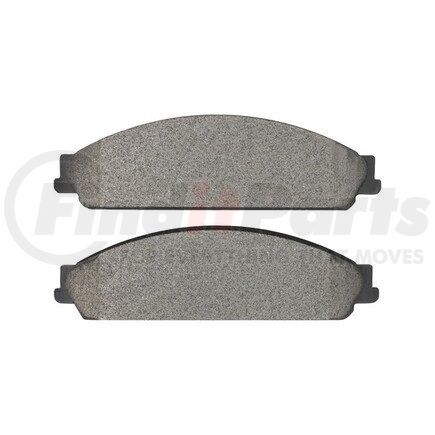 1001-1070M by MPA ELECTRICAL - Quality-Built Premium Disc Brake Pad Set - Semi-Metallic, with Hardware