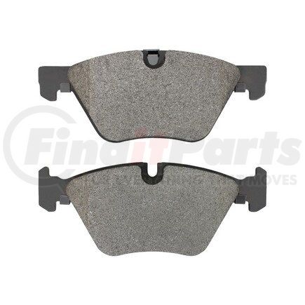 1001-1061M by MPA ELECTRICAL - Quality-Built Premium Semi-Metallic Brake Pads w/ Hardware