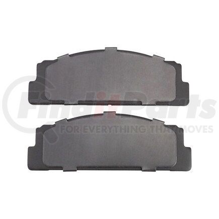 1000-0054AM by MPA ELECTRICAL - Quality-Built Disc Brake Pad Set - Semi-Metallic