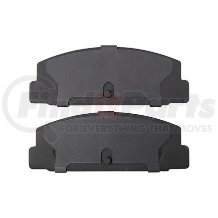 1000-0332M by MPA ELECTRICAL - Quality-Built Disc Brake Pad Set - Semi-Metallic