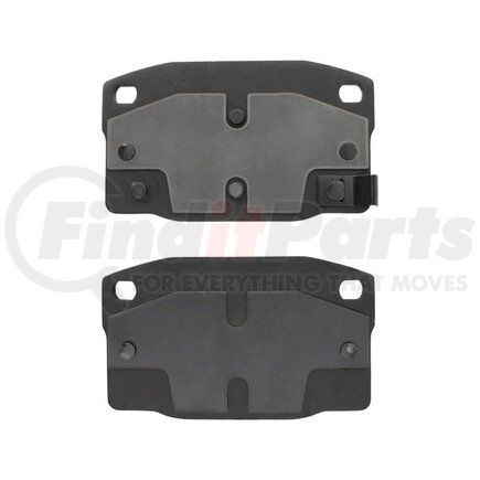 1000-0378M by MPA ELECTRICAL - QB Semi-Metallic Brake Pads