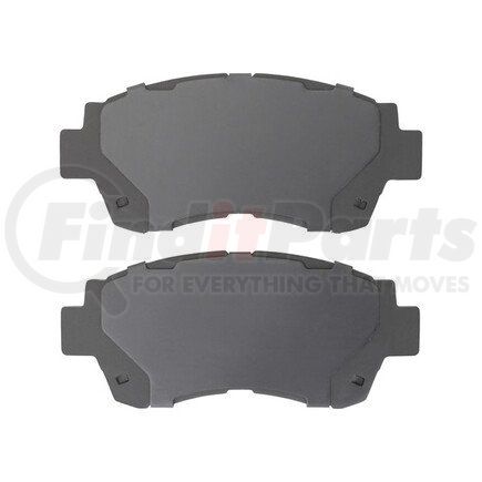 1000-0476M by MPA ELECTRICAL - Quality-Built Disc Brake Pad Set - Semi-Metallic