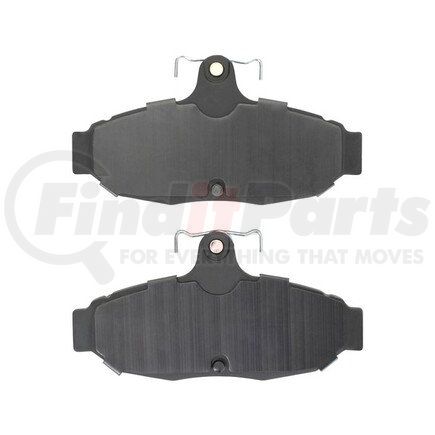 1000-0545M by MPA ELECTRICAL - Quality-Built Disc Brake Pad Set - Semi-Metallic