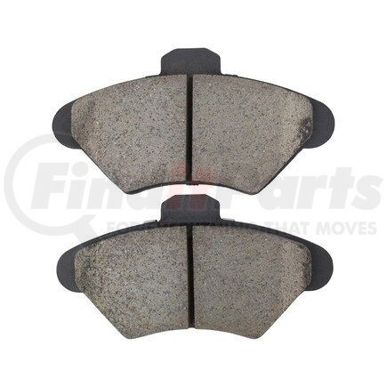 1000-0600M by MPA ELECTRICAL - Quality-Built Disc Brake Pad Set - Semi-Metallic