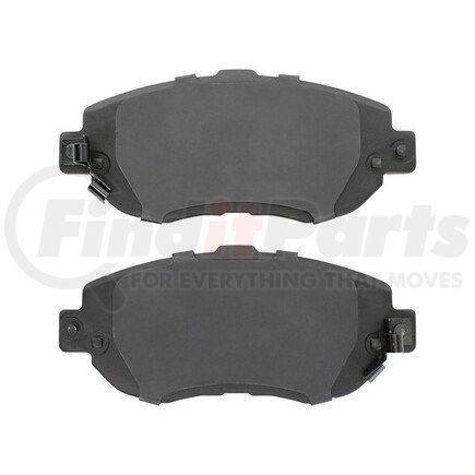 1000-0619M by MPA ELECTRICAL - Quality-Built Disc Brake Pad Set - Semi-Metallic