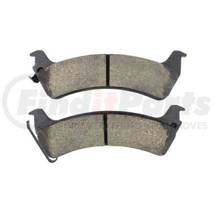 1000-0666M by MPA ELECTRICAL - Quality-Built Disc Brake Pad Set - Semi-Metallic