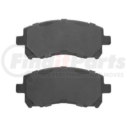 1000-0721M by MPA ELECTRICAL - Quality-Built Disc Brake Pad Set - Semi-Metallic