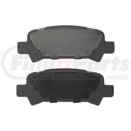 1000-0770M by MPA ELECTRICAL - Quality-Built Disc Brake Pad Set - Semi-Metallic