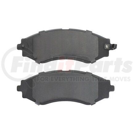 1000-0797M by MPA ELECTRICAL - QB Semi-Metallic Brake Pads