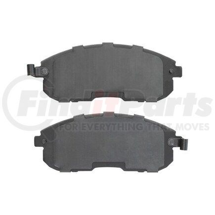 1000-0815M by MPA ELECTRICAL - Quality-Built Disc Brake Pad Set - Semi-Metallic