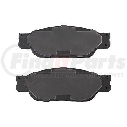 1000-0805C by MPA ELECTRICAL - Quality-Built Disc Brake Pad Set - Ceramic