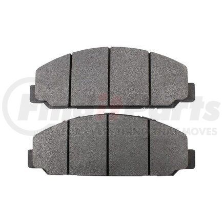 1000-0827M by MPA ELECTRICAL - Quality-Built Disc Brake Pad Set - Semi-Metallic