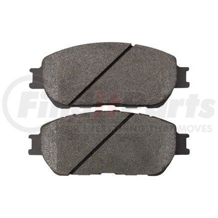 1000-0906M by MPA ELECTRICAL - Quality-Built Disc Brake Pad Set - Semi-Metallic