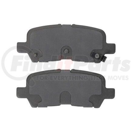 1000-0999M by MPA ELECTRICAL - Quality-Built Disc Brake Pad Set - Semi-Metallic