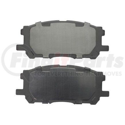 1000-1005M by MPA ELECTRICAL - Quality-Built Disc Brake Pad Set - Semi-Metallic