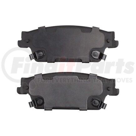 1000-1020C by MPA ELECTRICAL - Quality-Built Disc Brake Pad Set - Ceramic