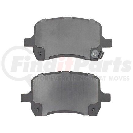 1000-1028C by MPA ELECTRICAL - Quality-Built Disc Brake Pad Set - Ceramic