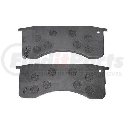 1000-1032M by MPA ELECTRICAL - Quality-Built Disc Brake Pad Set - Semi-Metallic